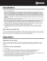 Preview for 8 page of Omcan CE-CN-0011-NG Instruction Manual