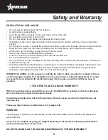 Preview for 5 page of Omcan CE-CN-0016G Instruction Manual