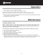 Preview for 7 page of Omcan CE-CN-0016G Instruction Manual