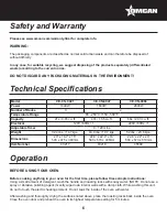 Preview for 6 page of Omcan CE-CN-0021 Instruction Manual