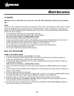 Preview for 11 page of Omcan CE-CN-0025-CTN Instruction Manual