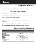 Preview for 5 page of Omcan CE-CN-0040 Instruction Manual