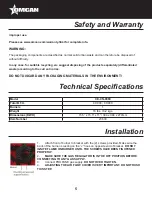 Preview for 5 page of Omcan CE-CN-006 Instruction Manual