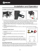 Предварительный просмотр 9 страницы Omcan CE-CN-0065 Instruction Manual