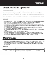 Preview for 10 page of Omcan CE-CN-0065 Instruction Manual