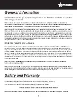 Preview for 4 page of Omcan CE-CN-0254-T Instruction Manual