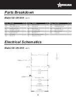 Предварительный просмотр 8 страницы Omcan CE-CN-0351 Instruction Manual