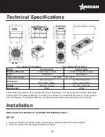 Предварительный просмотр 6 страницы Omcan CE-CN-0533-S Instruction Manual