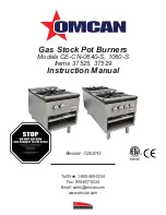 Omcan CE-CN-0640-S Instruction Manual preview