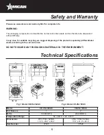 Preview for 5 page of Omcan CE-CN-0640-S Instruction Manual