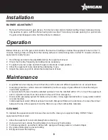 Preview for 8 page of Omcan CE-CN-0640-S Instruction Manual