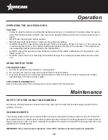 Preview for 13 page of Omcan CE-CN-0748 Instruction Manual