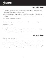 Preview for 9 page of Omcan CE-CN-0914-O Instruction Manual