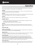 Preview for 11 page of Omcan CE-CN-0914-O Instruction Manual