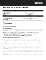 Preview for 6 page of Omcan CE-CN-3500 Instruction Manual