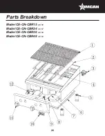 Предварительный просмотр 26 страницы Omcan CE-CN-CBR15 Instruction Manual