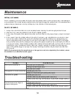 Preview for 14 page of Omcan CE-CN-G15M Instruction Manual