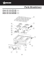 Preview for 21 page of Omcan CE-CN-HP212M Instruction Manual