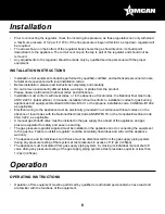 Предварительный просмотр 8 страницы Omcan CE-CN-WOK LP Instruction Manual