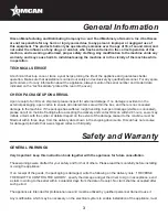 Preview for 3 page of Omcan CE-ES-0004-RH Instruction Manual