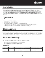 Preview for 6 page of Omcan CE-TW-0250 Instruction Manual