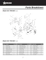 Preview for 7 page of Omcan CE-TW-0250 Instruction Manual