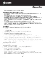 Preview for 13 page of Omcan CM-CN-0200 Instruction Manual