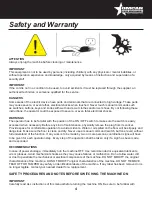 Предварительный просмотр 4 страницы Omcan DB-25HD Instruction Manual