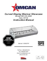 Omcan DW-CN-0006 Instruction Manual preview