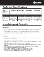 Preview for 6 page of Omcan DW-CN-0025-L Instruction Manual