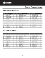 Preview for 13 page of Omcan DW-CN-0025-L Instruction Manual