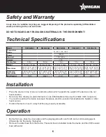 Preview for 6 page of Omcan DW-CN-0065 Instruction Manual