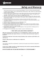 Предварительный просмотр 5 страницы Omcan DW-CN-0100 Instruction Manual