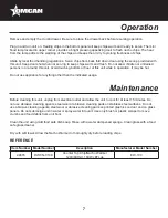 Preview for 7 page of Omcan DW-CN-0100 Instruction Manual