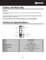 Предварительный просмотр 6 страницы Omcan DW-CN-0220 Instruction Manual