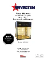 Omcan DW-CN-0457 Instruction Manual preview
