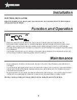 Preview for 9 page of Omcan DW-CN-0457 Instruction Manual