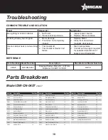 Preview for 10 page of Omcan DW-CN-0457 Instruction Manual