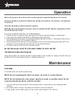 Preview for 7 page of Omcan DW-CN-0660 Instruction Manual