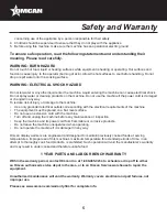 Preview for 5 page of Omcan DW-CN-0902 Instruction Manual