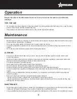 Preview for 8 page of Omcan DW-CN-1210 Instruction Manual