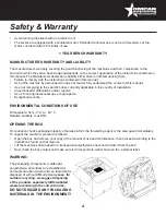 Предварительный просмотр 4 страницы Omcan F300TCV Instruction Manual