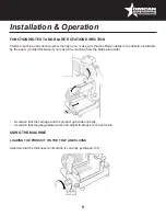 Предварительный просмотр 8 страницы Omcan F300TCV Instruction Manual