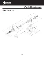 Предварительный просмотр 23 страницы Omcan FGS Technical Specifications