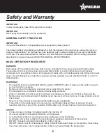 Preview for 6 page of Omcan FP-BR-0014 Instruction Manual