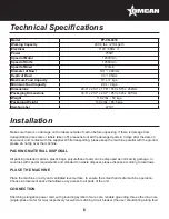 Preview for 6 page of Omcan FP-CN-0010 Instruction Manual