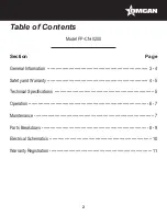 Preview for 2 page of Omcan FP-CN-0200 Instruction Manual