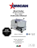 Omcan FP-IT-0004 Instruction Manual preview