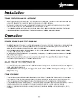 Предварительный просмотр 8 страницы Omcan FR-CN-0005 Instruction Manual