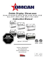 Omcan FR-CN-0007W Instruction Manual preview